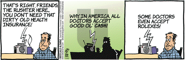 La Cucaracha on Wednesday November 6, 2013 Comic Strip