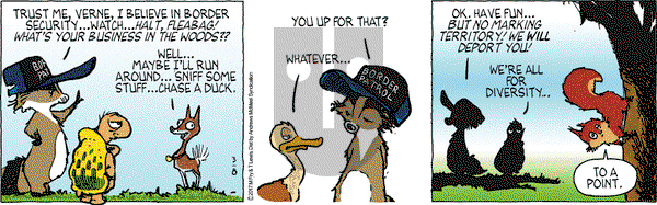 Over the Hedge on Wednesday March 8, 2017 Comic Strip