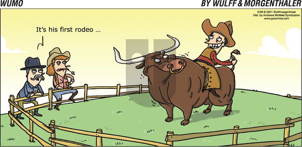 WuMo on Sunday February 28, 2021 Comic Strip