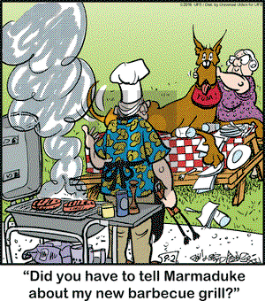 Marmaduke on Friday September 2, 2016 Comic Strip