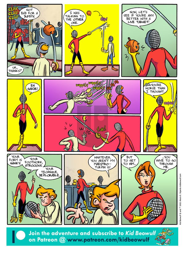 Kid Beowulf - Friday August 6, 2021 Comic Strip
