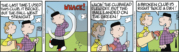 Drabble - Friday February 19, 2021 Comic Strip