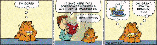 Garfield on Monday February 13, 2017 Comic Strip