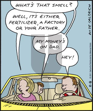 Real Life Adventures on Monday August 8, 2011 Comic Strip