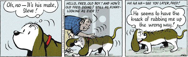 Fred Basset on Thursday July 2, 2015 Comic Strip