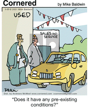 Cornered on Thursday May 20, 2021 Comic Strip