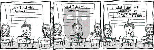 Lio on Friday September 5, 2014 Comic Strip