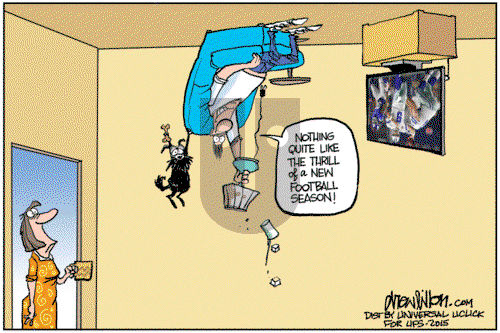Win, Lose, Drew on Tuesday September 15, 2015 Comic Strip