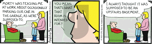 The Born Loser on Thursday September 28, 2023 Comic Strip