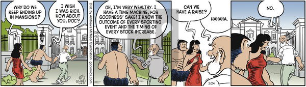 Alley Oop - Wednesday February 24, 2021 Comic Strip