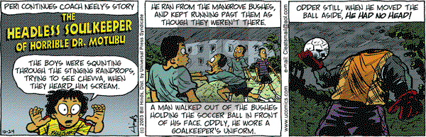 Cleats on Friday October 24, 2003 Comic Strip