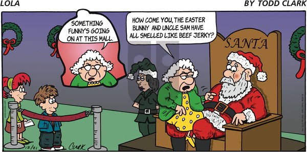 Lola on Sunday December 21, 2008 Comic Strip