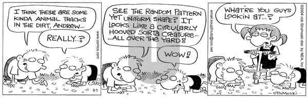 Soup to Nutz - Old on Tuesday August 3, 2004 Comic Strip