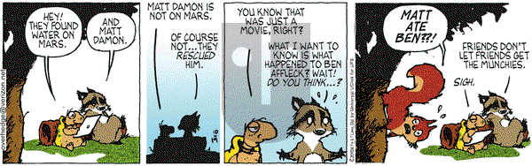 Over the Hedge on Monday October 19, 2015 Comic Strip
