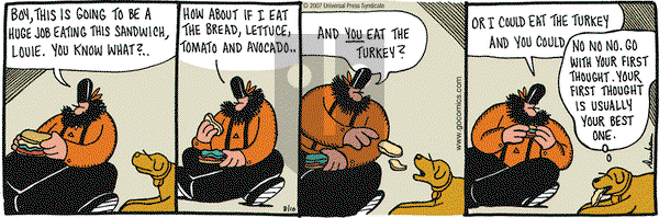 Overboard on Friday August 10, 2007 Comic Strip