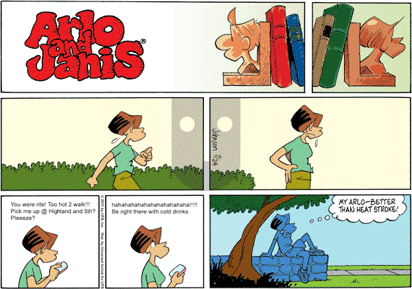 Arlo and Janis on Sunday July 24, 2011 Comic Strip