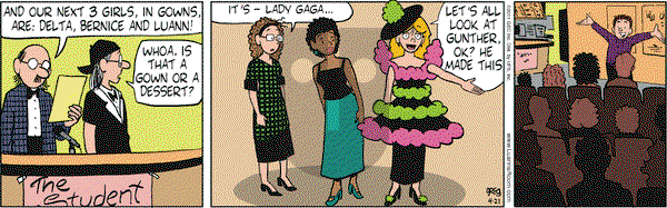 Luann on Thursday April 21, 2011 Comic Strip