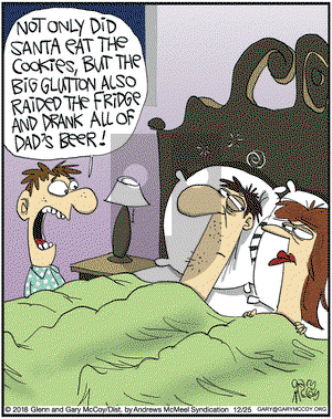 The Flying McCoys on Tuesday December 25, 2018 Comic Strip