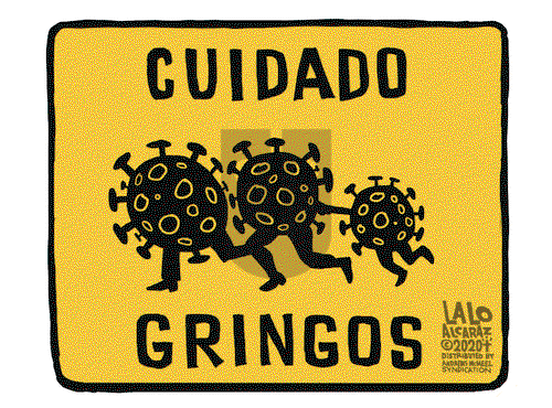 Lalo Alcaraz on Monday July 6, 2020 Comic Strip
