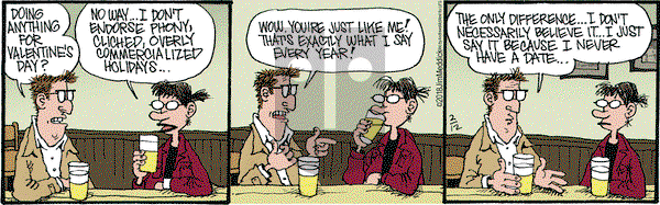 Monty on Monday February 12, 2018 Comic Strip