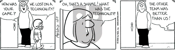 The Born Loser on Thursday November 17, 2005 Comic Strip
