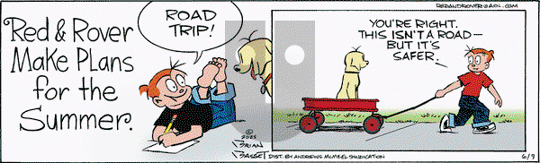 Red and Rover on Monday June 9, 2025 Comic Strip