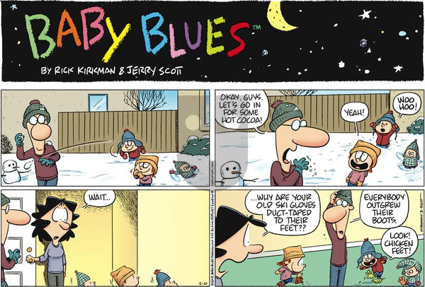 Baby Blues on Sunday February 10, 2019 Comic Strip