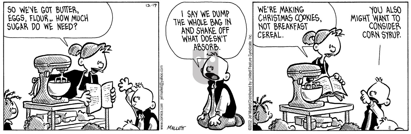 Frazz - Thursday December 19, 2002 Comic Strip