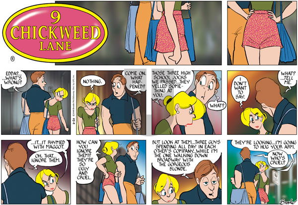 9 Chickweed Lane on Sunday June 26, 2005 Comic Strip