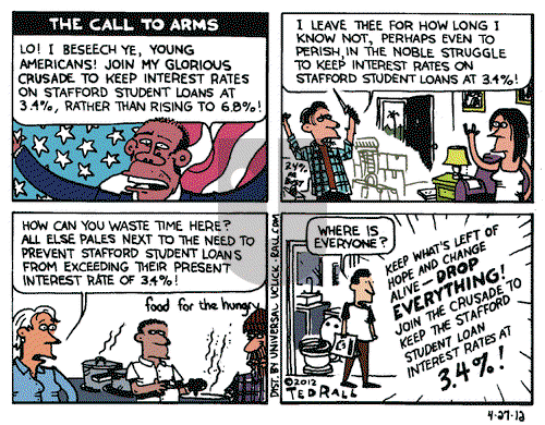 Ted Rall on Friday April 27, 2012 Comic Strip