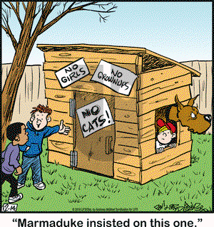 Marmaduke on Friday December 14, 2018 Comic Strip
