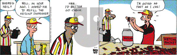 Lucky Cow on Tuesday February 14, 2006 Comic Strip
