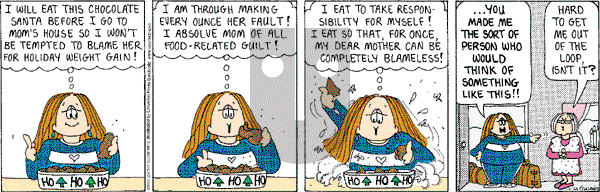 Cathy Classics - Saturday December 22, 2012 Comic Strip