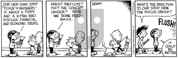Grand Avenue on Friday November 23, 2001 Comic Strip