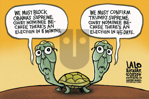 Lalo Alcaraz on Tuesday September 22, 2020 Comic Strip