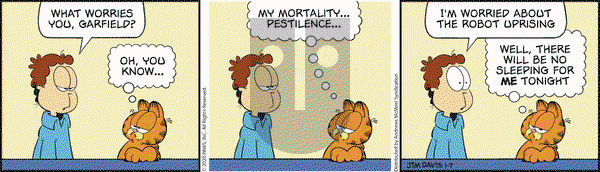 Garfield on Tuesday January 7, 2020 Comic Strip