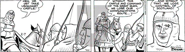 Alley Oop on Friday February 7, 2003 Comic Strip