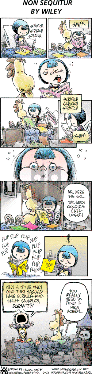 Non Sequitur on Sunday June 21, 2009 Comic Strip