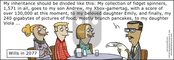 WuMo on Tuesday January 9, 2018 Comic Strip