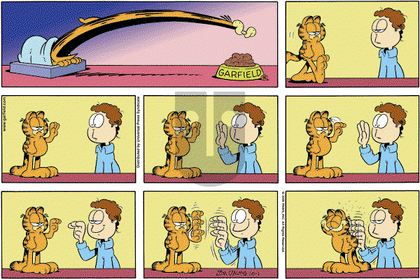 Garfield - Sunday October 1, 2006 Comic Strip