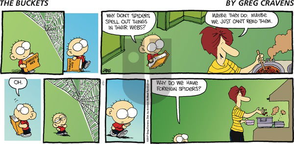 The Buckets on Sunday February 12, 2017 Comic Strip