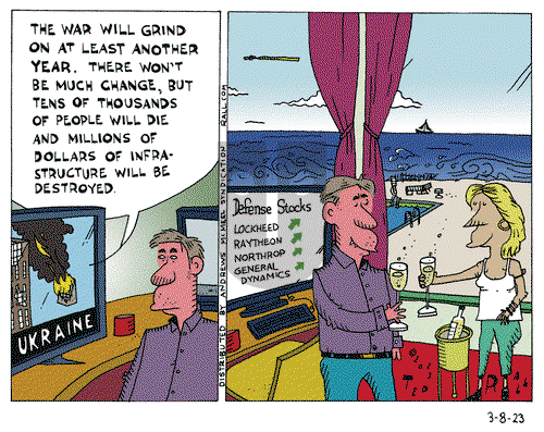 Ted Rall - Wednesday March 8, 2023 Comic Strip