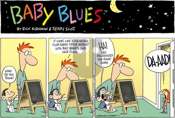 Baby Blues on Sunday October 4, 2009 Comic Strip