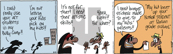 The Knight Life - Monday August 3, 2009 Comic Strip