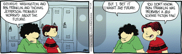 The Buckets on Wednesday May 1, 2019 Comic Strip