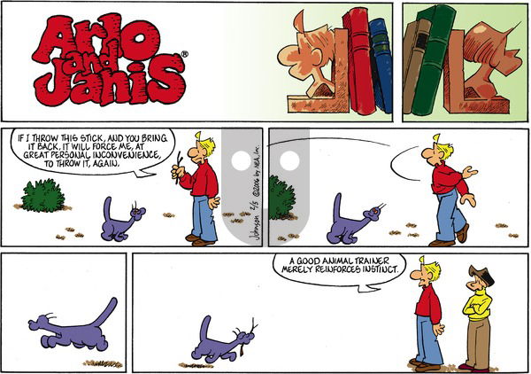 Arlo and Janis on Sunday February 5, 2006 Comic Strip