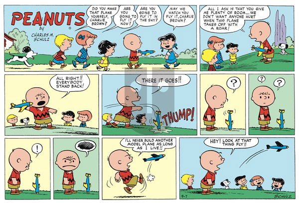 Peanuts Begins on Friday August 8, 2025 Comic Strip