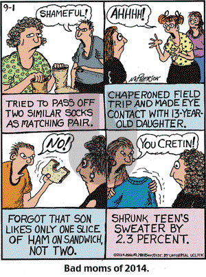 Close to Home on Monday September 1, 2014 Comic Strip