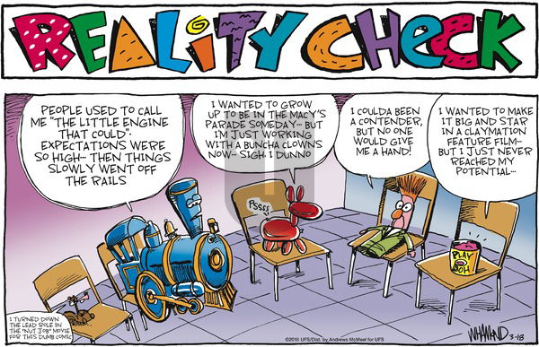 Reality Check on Sunday March 18, 2018 Comic Strip