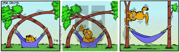 Garfield on Saturday July 9, 1983 Comic Strip